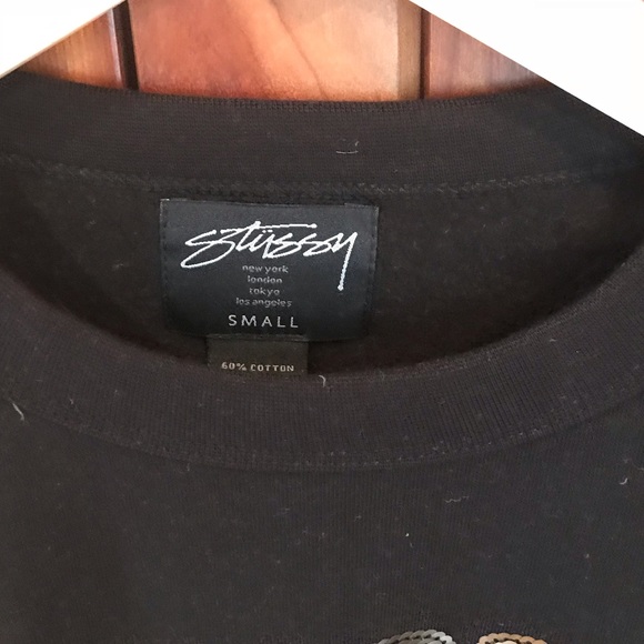 STUSSY WOMENS SWEATSHIRT NWT S - Picture 4 of 8